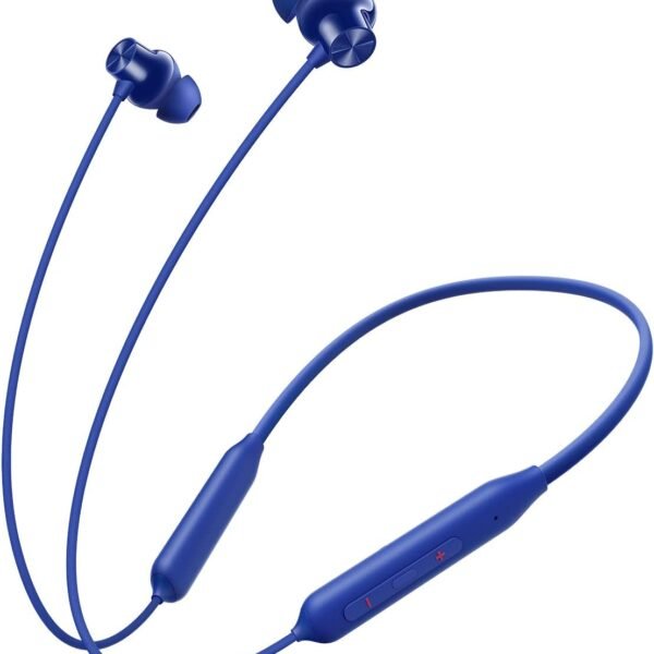 OnePlus Bullets Wireless Z2 Bluetooth 5.0 in Ear Earphones, Bombastic Bass – 12.4 mm Drivers, 30 Hrs Battery Life (Beam Blue)