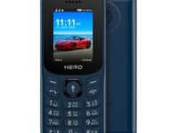 Lava Hero Shakti 2026 Dual Sim Keypad Mobile Phone (with Vibration Alert) | 1.8" Display | Super Saving Battery Mode | Stylish Design | Number Talker | (Blue)| Type-C