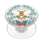 ​​​​PopSockets Phone Grip with Expanding Kickstand, Adhesive Grip - Translucent Bee Boho