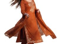 ANNI Designer Women's Rayon Viscose Embroidered Straight Kurta with Pant & Dupatta | Ethnic Kurta Set for Festive, Casual & Office