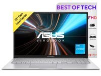 ASUS Vivobook 15, 13th Gen, Intel Core i3-1315U, 8GB RAM,512GB SSD,15.6" (39.62 cms), FHD, Windows 11,MS Office,Backlit Keyboard,Silver,1.7 kg, X1504VA-NJ320WS, Thin & Light Laptop