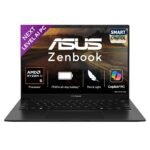 ASUS Zenbook 14, Smartchoice,AMD Ryzen AI 5 340, AI PC(AMD Radeon Graphics/16GB RAM/512GB SSD/3K OLED/14/120Hz/Windows 11/M365 Basic (1Year)*/Office Home 2024/Jade Black/1.2 Kg) UM3406KA-PP240WS