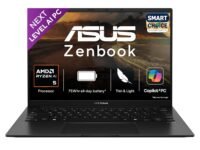 ASUS Zenbook 14, Smartchoice,AMD Ryzen AI 5 340, AI PC(AMD Radeon Graphics/16GB RAM/512GB SSD/3K OLED/14/120Hz/Windows 11/M365 Basic (1Year)*/Office Home 2024/Jade Black/1.2 Kg) UM3406KA-PP240WS