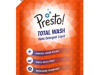 Amazon Brand - Presto! Total Wash Matic Detergent Liquid | 2 Litre | Removes Tough Stains | Gentle On Clothes | Refreshing Fragrance | Liquid Detergent For Washing Machine & Hand Wash