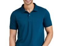Amazon Brand - Symbol Men's Cotton Rich Solid Polo Tshirt | Collar Tshirts | Half Sleeves | Plain-Regular Fit (Available in Plus Sizes and Combo Pack of 2)
