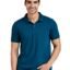 Amazon Brand - Symbol Men's Cotton Rich Solid Polo Tshirt | Collar Tshirts | Half Sleeves | Plain-Regular Fit (Available in Plus Sizes and Combo Pack of 2)