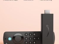 Amazon Fire TV Stick HD (newest model), Alexa Voice Remote with TV power & volume controls, full HD streaming device