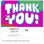 Amazon Pay Gift Card - Thanks & Appreciation (Digital)