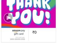 Amazon Pay Gift Card - Thanks & Appreciation (Digital)