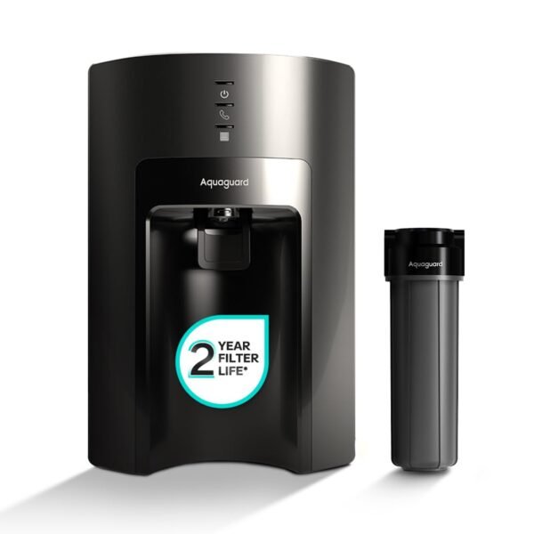 Aquaguard Delight Aquasaver RO+UV+UF+MC Tech | 2-year filter life | With Mega Sediment filter | 2 Free cleaning service | 60% Higher Water Recovery | 9-Stage Purification | India’s No.1 Purifier