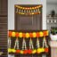 Artificial Marigold Bandanwar with Tuberose & Bell, Yellow & Orange, 40 Inch, Bandanwar for Entrance, Home, Temple & Festive Decor & Housewarming Gifts (B0102)