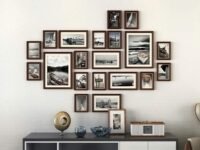 ArtzFolio Wall Photo Frame D119 | Wall Photo Frame Collage for Living Room | Picture Frames Home & Wall Decoration | Dark Brown | Set of 20 Units | 4x6-14 Unit | 6x10-4 Unit | 8x10-2 Unit