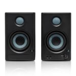 Audio Array AM-S1 BT v5.3 |Professional 4" Studio Monitor Speaker Pair| 60W Class D Amplification,Woven Composite Woofer,1" Silk-Dome Tweeter,EQ Controls|Music/Monitor Mode, Aux, HDMI, USB C, TRS, RCA
