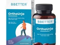 BBETTER OrthoUrja -Lab Tested Ayurvedic Medicine for Knee pain, Joint Pain & Arthiritis Relief | Made by Taila Paka Vidhi Method | 60 Softgels