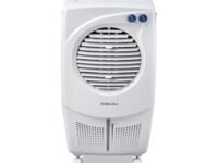 Bajaj PX25 Torque Air Cooler For Room 24L|Mini Air Cooler For Home|Anti-Bacterial Honeycomb Cooling Pads|16Ft Air Throw|High Speed Fan|Inverter Compatible|3 Year Comprehensive Product Warranty|White