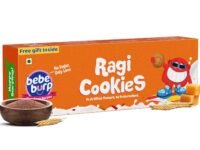 Bebe Burp - Ragi Cookies -Tasty & Healthy Cookies For Childrens | No Artificial Preservatives & Flavours | Natural Sweetness Of Jaggery Biscuits | 150gm'