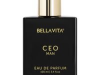 Bella Vita Luxury CEO MAN Perfume 100ml | Long Lasting | Eau De Parfum | Lemon, Lavender, Tonka, Mandarin & Vetiver | Woody, Citrus Premium Fragrance | Ideal Gift for Man