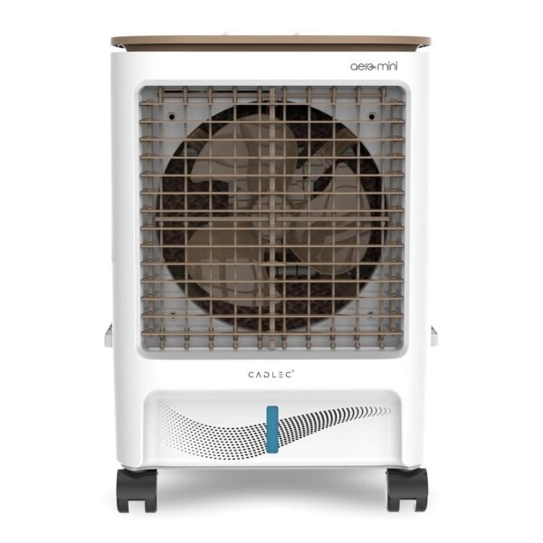 Cadlec AeroMini 20L Personal Air Cooler For Home, High Speed Fan with Powerful Air Throw, Inverter Compatible, Anti-Bacteria Honeycomb Pad, 3 Year Warranty | White