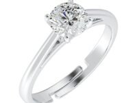 Clara Pure Real 925 Sterling Silver Adjustable Ring Band | Multiple Design Options | Gift for Women and Girls