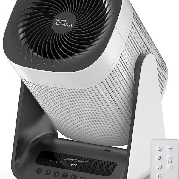 Coway Airmega AIM (AP-0623B) Air Purifier For Home, Cleans Upto 355 Sq.Ft, Longest Filter Life 8500Hrs (Approx. 1.5-2 Yrs), Kills Virus & PM 0.01 With 99.999% Efficiency, 7Yrs Motor Warranty, White