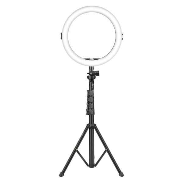 DIGITEK® (DRL-12C) 12 Inch LED Ring Light with Stand 5ft & Smartphone Holder - USB Powered, Color Switch Mode, Adjustable Brightness & Temperature Controls - Photo, Video Shoots & Live Streaming