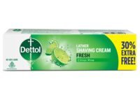 Dettol lather shaving cream 60g+18gfree=78g