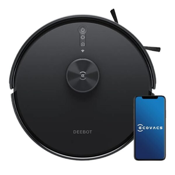 ECOVACS DEEBOT Y1 PRO 2 in 1 Robot Vacuum Cleaner & Mop, 6500 Pa Suction, 5200 mAh Battery, Wet & Dry Cleaning, Covers 3500+ Sq. Ft., Advanced Navigation & True Mapping, 320 Minutes Run-Time