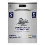 Electrolux 14 Place Settings Dishwasher Machine for Home, Fully Automatic with AirDry, In-Built Heater, Stainless Steel, UltimateCare 700, ESM48310SX