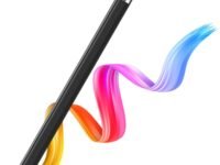 Elfora 2 in 1 Tablet Stylus Pen for All Touch Screens Devices | Fine Point Tip | High Sensitivity & Precision Capacitive Pen with Compatible for iOS, Android, and Windows – Black