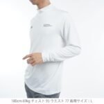 FIDORA Golf FD Bear Smooth High Neck Men's, white, XL