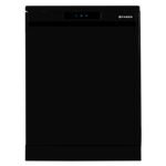Faber 14 Place Free Standing Dishwasher|6 Wash Programs| LED Display| Adjustable Racks | Half Load Wash| 1-24hrs Delay| 2Yr Comprehensive & 10Yr Cavity Warranty |FFSD 6PR 14 S BK Digital, Black Finish