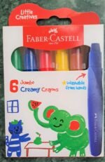 Faber-Castell Jumbo Creamy Crayons washable from Hands