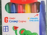 Faber-Castell Jumbo Creamy Crayons washable from Hands