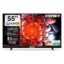 Foxsky 139 cm (55 inch) Frameless Series QLED 4K Ultra HD LED Smart TV FS55GATV (Black)