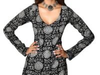 GRECIILOOKS Short Kurti for Women Latest | Short Kurta | Women's Floral Printed Rayon Short Kurta | Short Kurti for Women | Comfortable, Office & Casual Kurta for Jeans, Leggings & Trousers