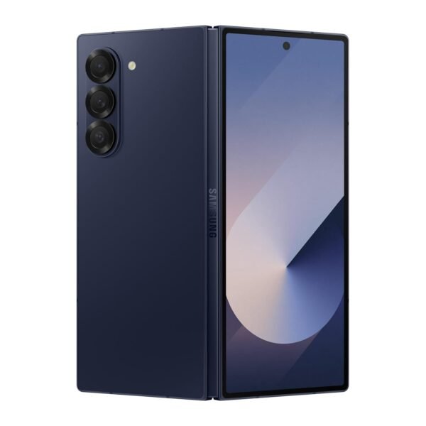Galaxy Z Fold6 5G Mobile with Galaxy AI (Navy, 12GB RAM, 256GB Storage), 50MP High-Resolution Camera, Ultra-Smooth Gaming with Snapdragon 8 Gen 3, Google Gemini