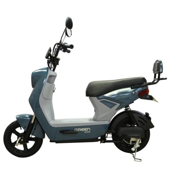 Green Sunny Low Speed Electric Scooter Non RTO 80KM Range Lithium Battery with Portable Charger (Blue)