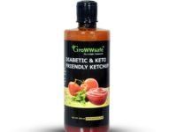 Growwsafe Tomato Ketchup (500GM)|No Afrificial Sugar | Low Calorie | No Artificial Colors & Flavours |Tangy & Sweet Healthy Sauce | Ultra Low-Carb & Ultra Low-Gi|Tomato Sauce | Keto Friendly