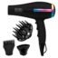 HOT TOOLS Professional Ceramic Rainbow Hair Dryer - Fast Drying Blow Dryer with Quiet Operation and Ion Technology for Long-Lasting and Shinier Hair - 1875 Watts