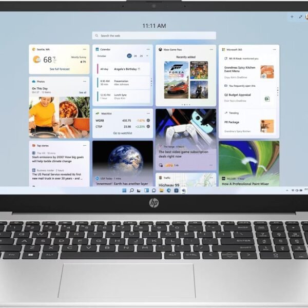 HP 255 G10 Laptop for Home or Work, 16GB RAM DDR5, 512GB SSD, 15.6" Full HD, Ryzen 3 7335U (Beats Intel i5-1135G7), HDMI, USB-C, Windows 11