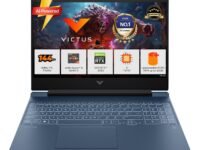 HP Smartchoice Victus, AMD Ryzen 5 8645HS, 6GB RTX 3050, 31 Tops, 16GB DDR5(Upgradeable) 512GB SSD, 144Hz, 300nits, FHD, 15.6"/39.6cm, Win11, M365* Office24, Blue, 2.3kg, fb3009AX, AI Gaming Laptop