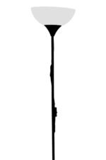 HSD Himalayan Salt Direct Ikea Steel, Epoxy Coated Uplighter Lamp, Black,Pack Of 1(Plastic)