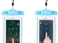 HUMBLE Universal Waterproof Smartphone Protective Pouch for Pool, Beach for All Smartphones-Random Color Multicolor-Pack of 2