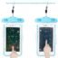 HUMBLE Universal Waterproof Smartphone Protective Pouch for Pool, Beach for All Smartphones-Random Color Multicolor-Pack of 2