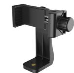 HUMBLE® 360-Degree Cell Phone Holder with Adjustable Clamp Phone Tripod Mount Adapter Compatible with Smartphones & All Types of Tripods with 1/4 Screw