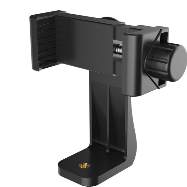 HUMBLE® 360-Degree Cell Phone Holder with Adjustable Clamp Phone Tripod Mount Adapter Compatible with Smartphones & All Types of Tripods with 1/4 Screw