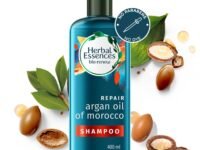 Herbal Essences Moroccan Argan oil Shampoo for Frizz Free, Soft Hair. With Argan Oil for Hair. Paraben Free , 400 ml