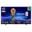 Hisense 108 cm (43 Inches) 4K Ultra HD Smart QLED TV | 48W Powerful Speakers | Dolby Atmos & HDR10+ | ALLM, VRR & Game Mode | Cricket Mode | AI 4K Upscaler | VIDAA OS | 43E75Q (Black)