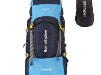 Impulse 4 Compartment Rucksack Bags 60 Litres Travel Bag For Men Tourist Bags For Travel Backpack For Hiking Trekking Bag For Men Camping Keep Discovering Light With 1 Year Warranty One Size