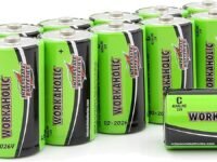 Interstate Batteries C Cell Alkaline Battery (12 Pack) All-Purpose 1.5V High Performance Batteries - Workaholic (DRY0080)